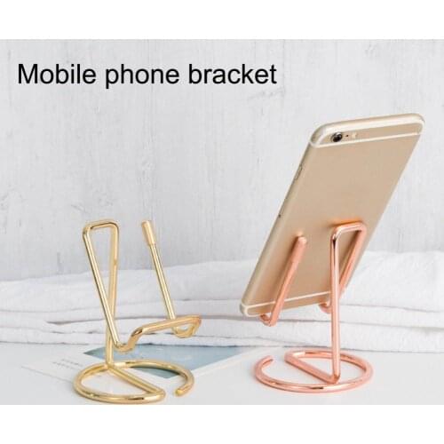 2021 Phone Holder Stand Mobile Smartphone Support Tablet Stand For IPhone Desk Cell Phone Holder Stand Portable Mobile Holder