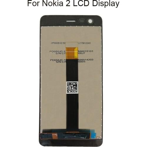 5.0" For Nokia 2 Full LCD Display Touch Screen Digitizer Assembly For Nokia 2 TA-1035 TA-1029 1011 N2 LCD Replacement Tested
