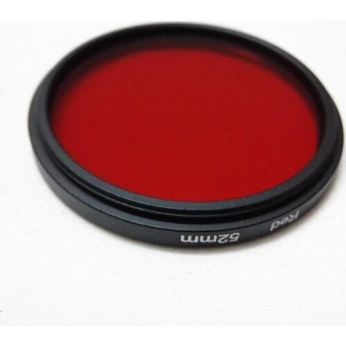 52mm Filtro for Go Pro Camera Hero 3+ Ring Underwater Color Diving UV Filter Red Mirror for Gopro Hero 3+ Waterproof House Flip