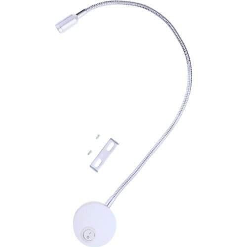 6000K 12V 1W LED Interior Spot Light Reading Lamp Caravan RV Truck