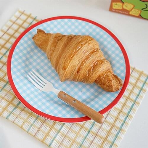 9 Inch Round Shape Storage Plate Dinner Fruit Plate Sushi Snack Dessert Cake Dishes Pastry Tray Kitchen Tableware Decoration