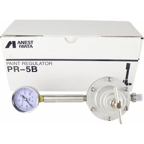 Aluminum Original Japan ANEST IWATA Paint Regulator PR-5B Pneumatic Tools Made in Taiwan Fluid Pressure Gauge Compressor Sprayer