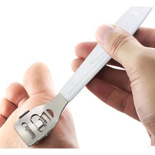 Pedicure Tools Hand Foot File Calluses Planer Dead Skin Remover Cutter Trimmer Stainless Steel Blade Pedicure Knife Foot Care