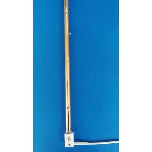 Infrared lamp tube for car paint dryer