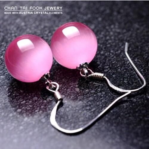 IREACESS new women fashion cute Opal wedding drop earrings jewelry for women