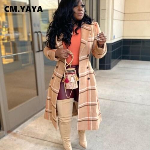 Lemon Gina Women's Plaid Coats