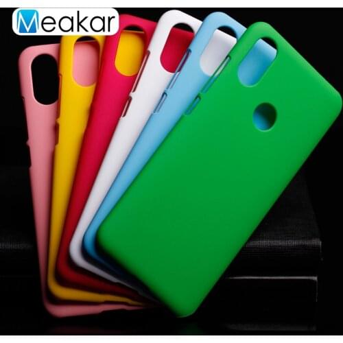 Matte Plastic Coque Cover 5.99For Xiaomi Mi A2 Case For Xiaomi Mi A2 6X MiA2 Mi6x Phone Back Coque Cover Case