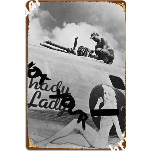 Not Your Shady Lady Metal Plaque Poster Pub Customize Club Bar Wall Decor Tin Sign Posters