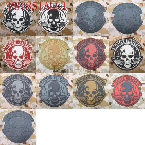 MGS OUTER HEAVEN PMC Special Force Group 3D PVC Patch