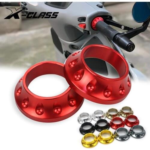 Motorcycle Handlebar Linkage Cover Handle Bar Grips Protector CNC Aluminum Red Gold Blue for Vespa GTS GTV SPRINT PRIMAVERA LX S
