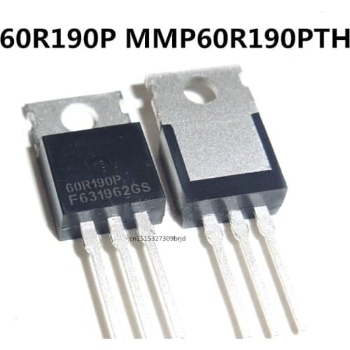 Original new 2pcs/ 60R190P MMP60R190PTH 20A/650V TO-220