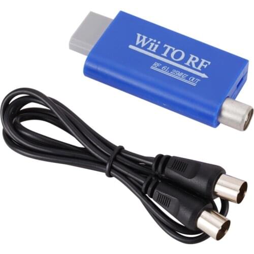 WII To RF TV Signal Radio Frequency Converter Old TV To Play Wii Games OEM