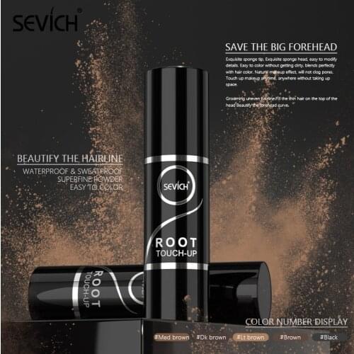 SEVICH 2.5g Hair Root Touch-Up Waterproof Hairline Shadow Hair Line Filling Pen Makeup Grey Hair Cover Up Tool Unisex