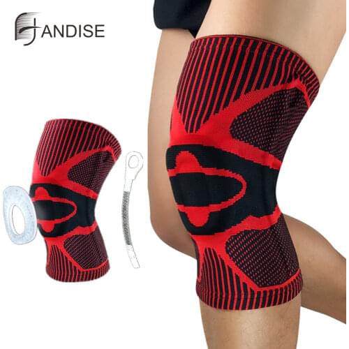Sports Knee Brace Support Running Jogging Brace for Volleyball Basketball Gym Workout Weight Safety Guard Strap Knee Sleeve Pads