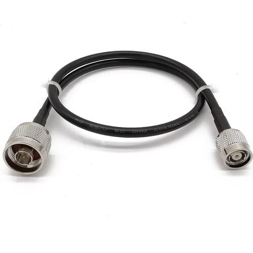 RP-TNC Male to Type N Male Coax LMR195 RF Cable N Male to RP TNC Male Connector Adapter Coaxial Wire For WIFI Router 1-20M