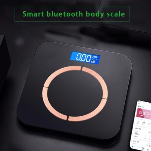 Body Fat Scale USB Charging Weight Scale Smart Bluetooth Electronic Muscle Ingredient Scale Fat Measuring Tool App Floor Scales