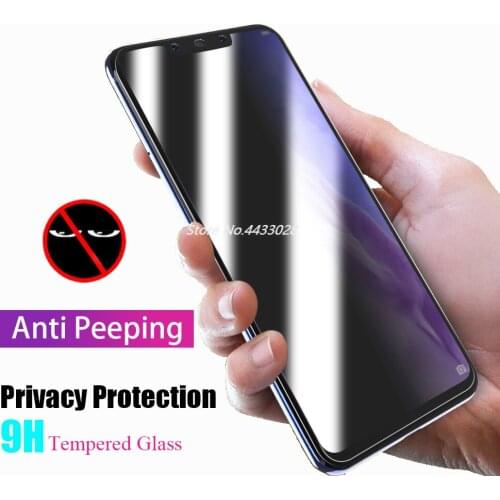 Privacy Protective Film Tempered Glass For OPPO A5 A3S A85 A79 A77 A73 A71 A59 A57 A39 Anti Peeping Screen Protector Film Glass