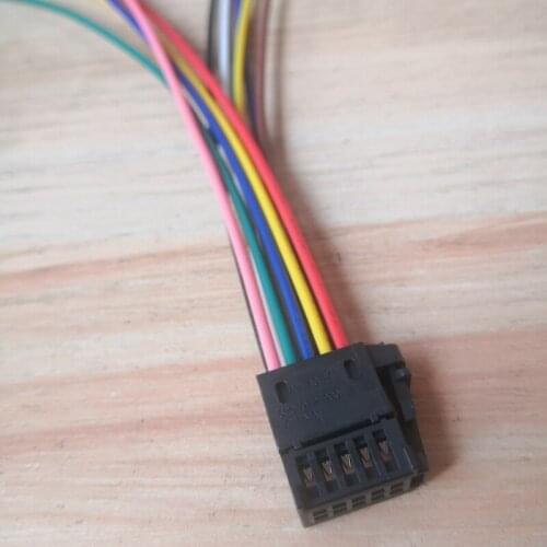 2pcs/lot 10 Pin/Way Lift Switch Seat Adjustment Plug Rearview Mirror Adjustment Connector Wiring Pigtail For VW AUDI 6R0 972 930