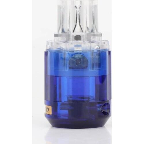 2pieces Hi-End C-037 Rhodium plated IEC female Power Plug AC power plugs for power cable