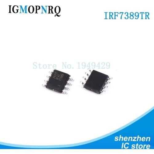 20PCS IRF7389TRPBF SOP8 IRF7389 F7389 MOSFET MOSFT DUAL N/PCh 30V 7.3A New