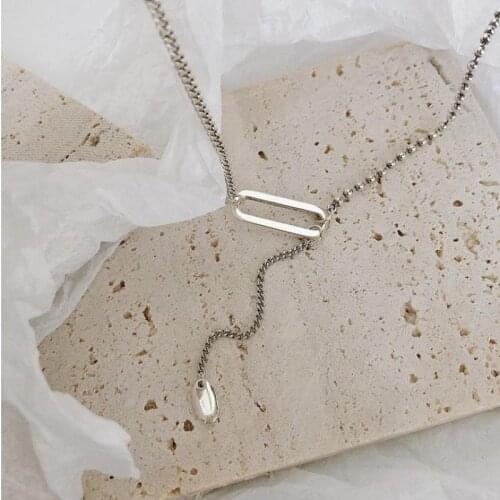 2021 Fashion New Necklace Cold Wind Personality Fashion Simple Temperament Necklace Women Wholesale Sale Gifts For Women