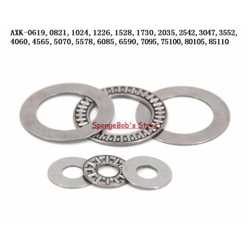 8pcs/Lot Thrust Needle Roller Bearing AXK3552 35mm x 52mm x 2mm Thrust Bearing