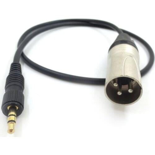 3.5mm Audio Splitter Audio Cable Insert Cable for Sony UWP D11 Sound Recording Equipment Microphone Accessories