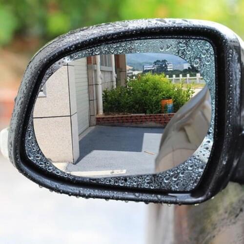 Car Rearview Mirror Protective Film Anti Fog Window Clear Rainproof Rear View Mirror Protective Soft Film Auto Accessories
