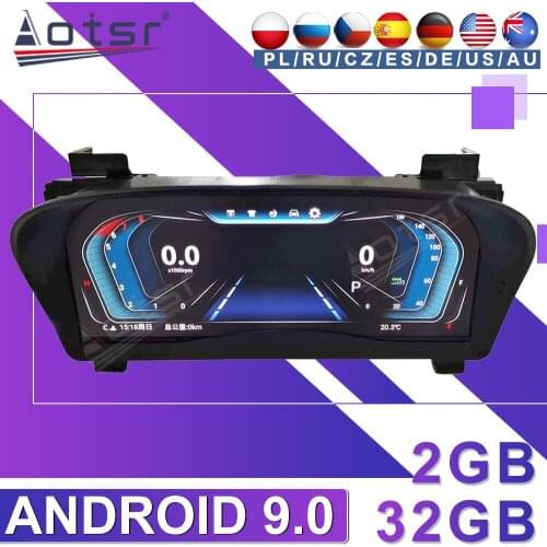 12.3“ LCD For Toyota Alphard 2013 2014 2015 2016 2017 - 2019 Car Dashboard Instrument Display Multimedia GPS Navi WiFi Head Unit