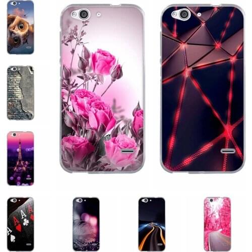 Case For ZTE Blade S6 Case Silicone 5.0" Soft TPU Back Case for ZTE Blade S6 Cover bumper for ZTE Blade S6 Coque Printed Fundas