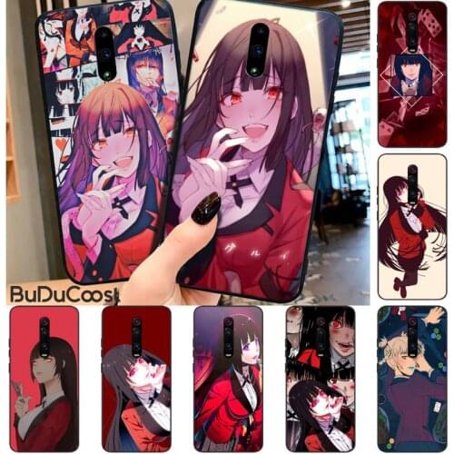Japanese Anime Kakegurui Jabami Yumeko Phone Case for RedMi 5 5plus 6 Pro 6A S2 4X GO 7A 8A 7 8 9 K20 case