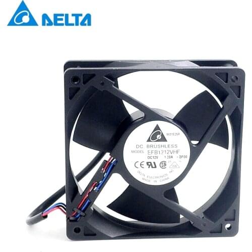 Delta Original EFB1212VHF 12V 1.20A 120*120*32mm 120mm violent cooling fan for