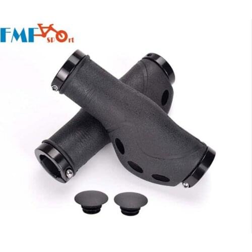 FMF Double Lock Grips Soft Rubber Bike Antiskid Bicycle Handlebar Grips Mountain Bike Handlebar Grips MTB Road