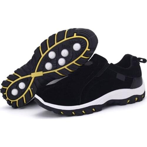 Good Arch Support & Easy to Put on and Take off & Breathable and light & Non-slip Mens Shoes for Oudoor Activity QW