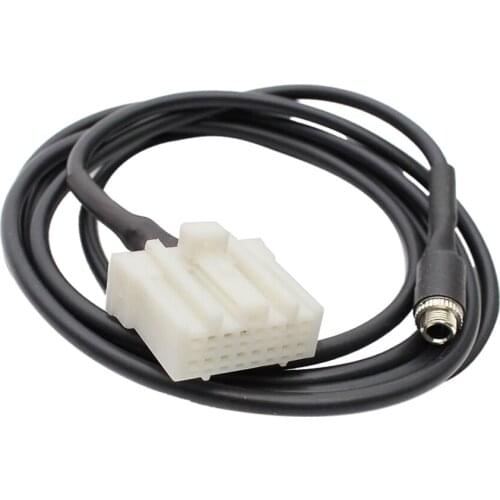 3.5mm AUX Female Cable For Mazda 2 3 5 6 RX8 MX-5 For IPhone Ipod MP3