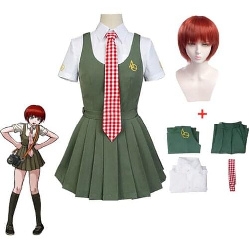 Danganronpa Anime Koizumi Mahiru Cosplay Costumes Japanese Uniform Sailor Suit Women Dress Girls Clothing Halloween Cos Costume