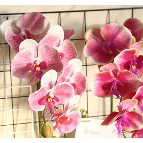 50%HOT1Pc Faux Orchid Plant Natural LifelikeS1 Household Products Orchid Artificial Plants Decoration for Stores