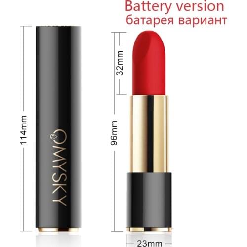 Mini Bullet Vibrator Lipstick Protable Massage Stick Vibrate Relaxing Massager Clitoris Stimulator Sex Toys For women