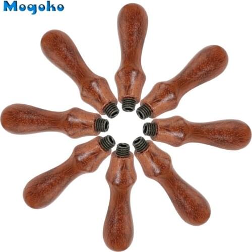 Mogoko New Wholesale Wax Seal Stamp Wood Handle Retro Wood Classic Vintage Decorative Invitation Antique Sealing Stamp Handle