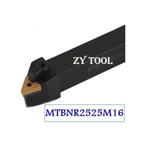 MTBNR2525M16 Metal Lathe Cutting Tools,CNC Tool Cylindrical turning tool, External Turning Tool,Type MTBNR/L