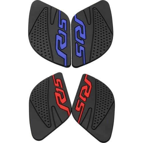 Motorcycle Fuel Tank Pad Anti Slip Protector Stickers Knee Grip Side Decals Accessories For Yamaha R15 2017 2018 Yzf R15 17 18