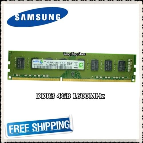 Samsung Desktop memory DDR3 4GB 8GB 1600MHz 4G PC3-12800U computer PC RAM 1600 12800