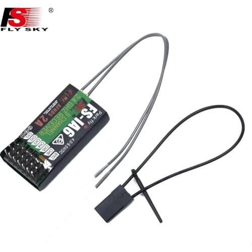 Flysky FS iA6 6CH 6 Channel Remote Control Receiver Compatible With Fly Sky GT2G GT2E GT2F IT4S GT5 I4X I6X I6S Rc Transmitter