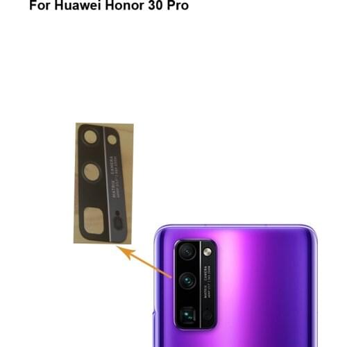 Tested For Huawei Honor 30 Pro Housing Rear Back Camera Glass Lens EBG-AN00 Back camera glass 30pro Replacement