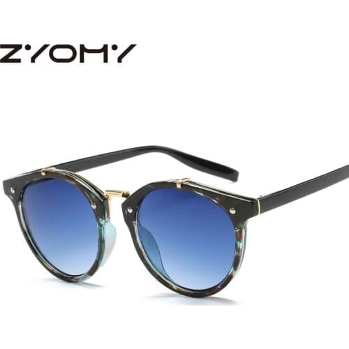 Q Brand Designer Prevent Bask Glasses Driving Goggles Eyewear Accessories Female Sunglasses Gradient Colors Lenses Classic UV400