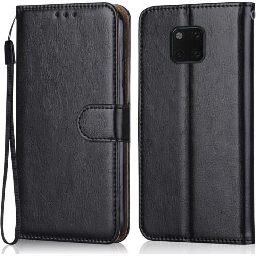 Folio Luxury Leather Case for On Huawei Mate 20 Pro LYA-L09,LYA-L29,LYA-AL00,LYA-AL10,LYA-TL00,LYA-L0C 6.39'' Wallet Flip Case