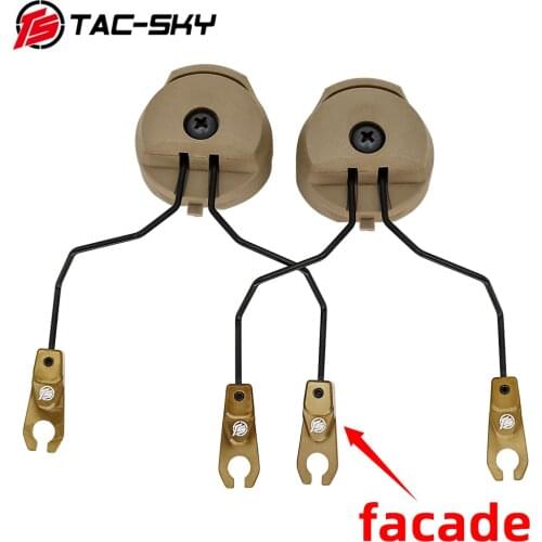 TAC-SKY ARC OPS core helmet track adapter tactical headset accessory for hunting tactics MSA SORDIN headset-DE