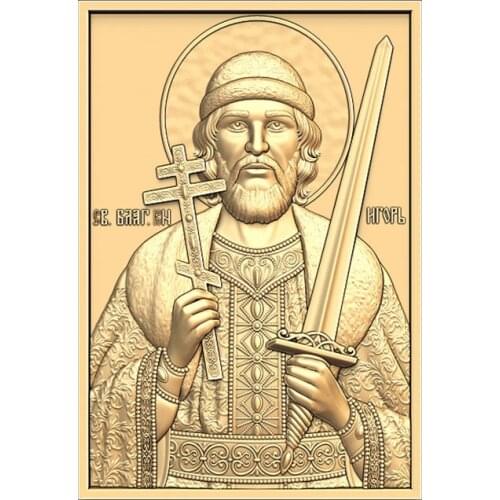 3d model for cnc STL format Religion 3d Relief Model STL Router 3 axis Engraver ArtCam Svyatoy-Igor