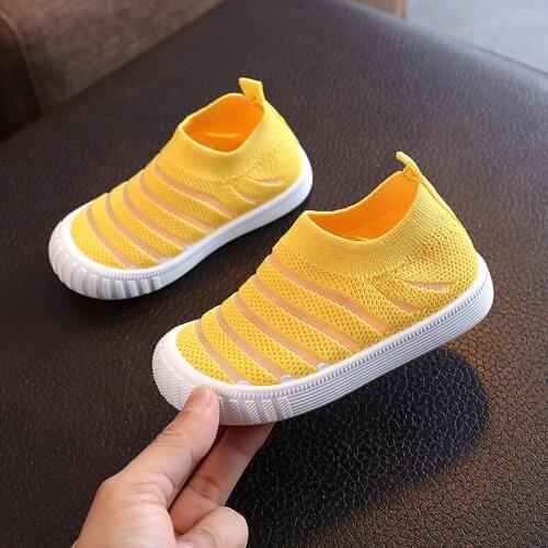 Kids Shoes Fashion Net Cloth Breathable Little Girl Shoes Children Boys Sneakers Anti-slip Student Loafers SZX003