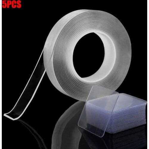 Powerful Seamless Double-sided Sticker Free Punching Nano Stickers Waterproof Invisible Moisture Proof Tape Birthday Party Tape